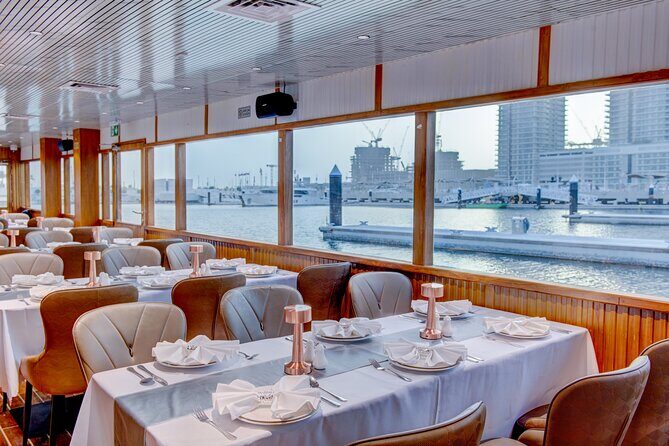 Premium Celeste Dinner Cruise on Dubai Creek with Heritage Views. - Dubai Creek landmarks you’ll actually see from your seats