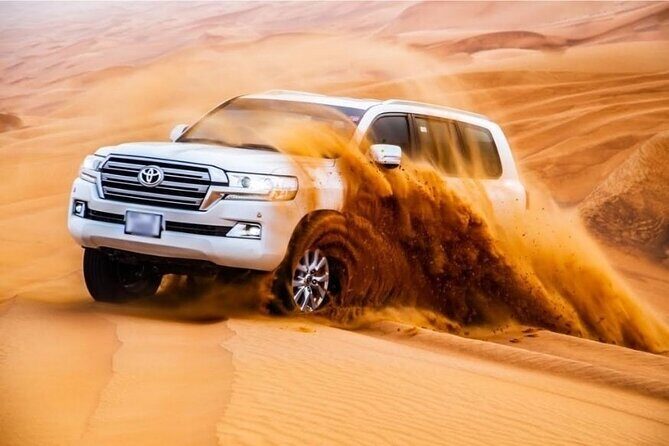 Premium Desert Safari: BBQ, Quad Bike & Sandboarding - Tanoura, belly dance, and fire show: how to enjoy the entertainment