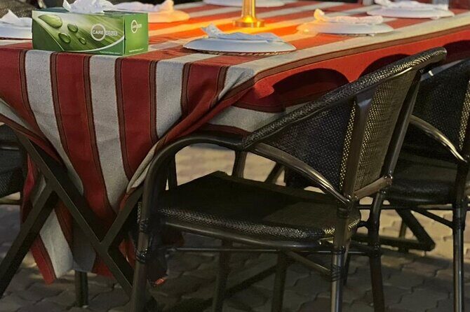 Premium Desert Safari, food Service with 4 alcoholics drinks - Live entertainment lineup: Tanura, belly dance, Dabke, Ayala, and multiple fire shows
