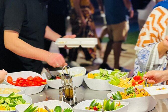 Premium Desert Safari, food Service with 4 alcoholics drinks - The BBQ dinner and drinks: unlimited serving that actually changes the meal experience
