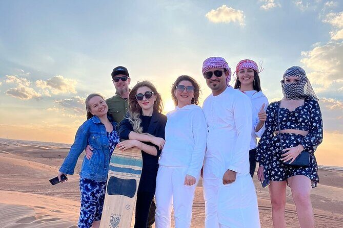 Premium Desert Safari Tour with BBQ Dinner Dubai - Dune Bashing and Sand Boarding: The High-Energy Core