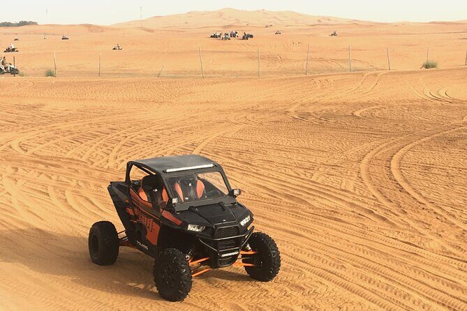 Premium Dubai Desert Safari 4x4 with BBQ Dinner - Dune Bashing and Sand Play: The Part That Moves Fast