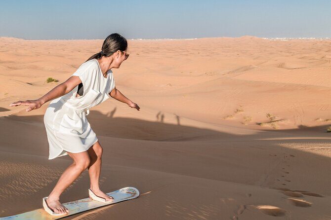 Premium Dubai Desert Safari with Dune Bashing, BBQ, Live Shows - Live Entertainment: Belly Dance, Tanoura, and Fire Performance