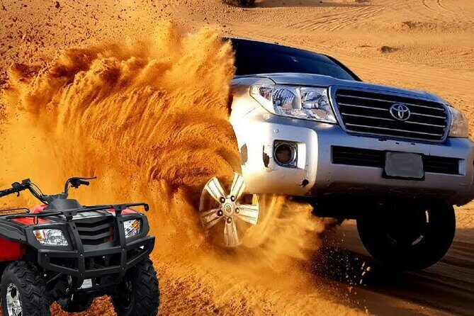 Premium Evening Desert Safari with Quad Bike, Camel Ride and BBQ Dinner - Key Highlights Worth Marking