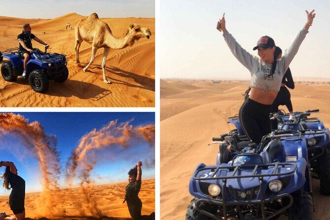 Premium Morning Dessert Safari With Quad Bike , Sand Boarding & Dune Bashing - Dune Bashing on High Lahbab Dunes (About 45 Minutes)