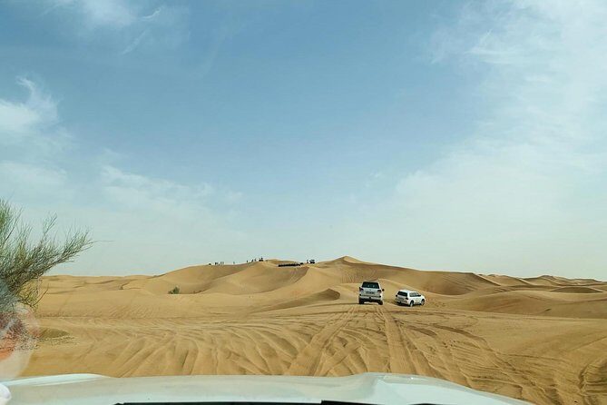 Premium Red Dunes Safari and Camel Safari with BBQ Dinner - Camel ride and the cultural add-ons (henna + shisha)