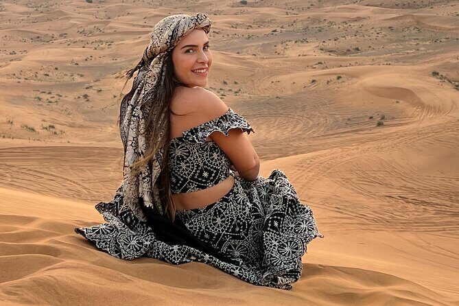 Private 4 Hour Evening Desert Safari - The Main Event: High-Dune Dune Bashing on Red Sand