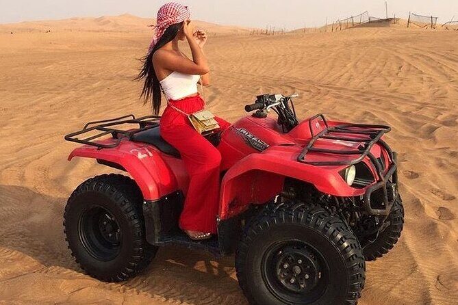 Private 4Hour Desert Adventure: Dune Bashing, Camel Ride & Photos - Camel ride: tradition, but with a clear time box