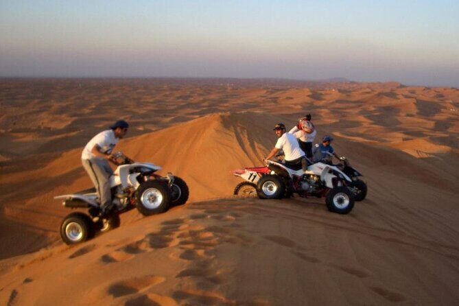Private 4Hour Desert Adventure: Dune Bashing, Camel Ride & Photos - Dune bashing: the main event, timed for maximum thrill