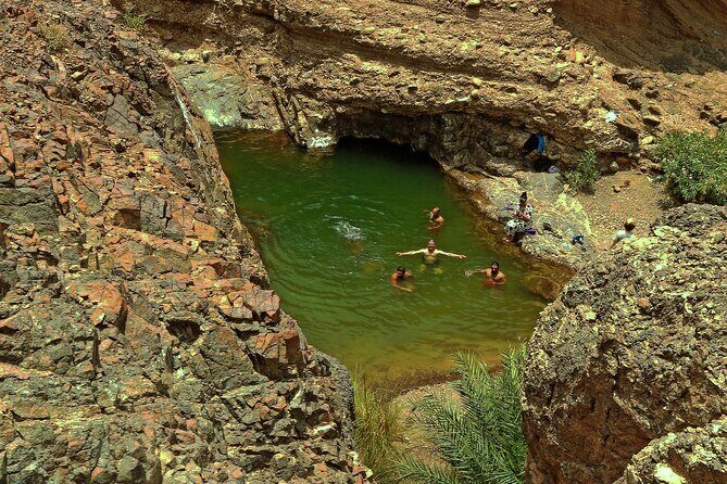 Private 4x4 Desert Drive, Wadi Shawaka Pool Visit with Lunch box - Key highlights you’ll feel fast