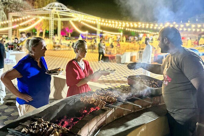 Private 4x4 Desert Safari Exclusive Package With Dinner - BBQ Buffet Dinner: What You’re Actually Getting