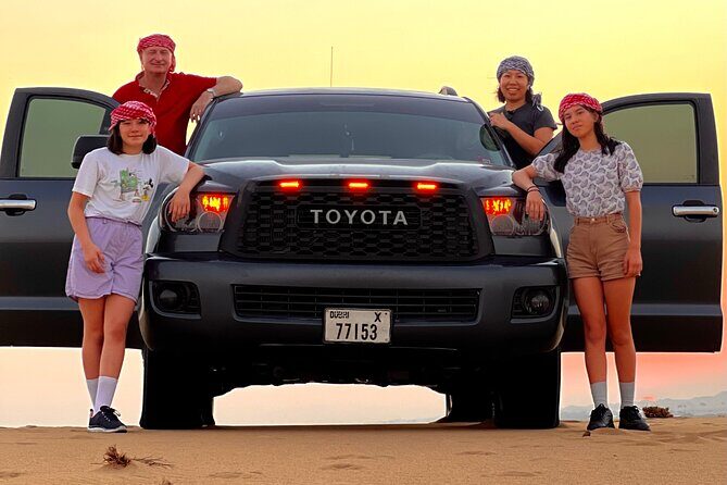Private 4x4 Land Cruiser Desert Safari And BBQ Buffet Dinner - Key moments I’d plan your day around