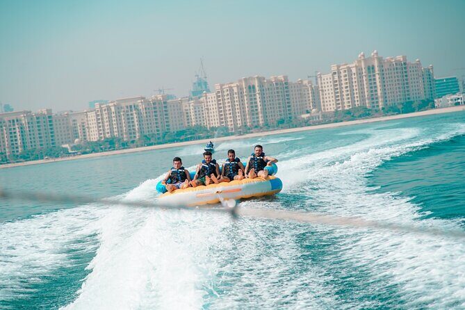 Private 60-min Group Tubing on Speedboat in Dubai - What it feels like on the water: freedom with a structured game
