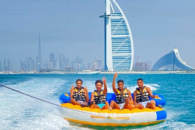 Private 60-min Group Tubing on Speedboat in Dubai - The value of the photos and videos: easier keepsakes, better timing