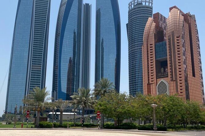 Private Abu Dhabi City Tour with Emirates Palace, Grand Mosque - Corniche Road photo stop and Heritage Village’s desert-era feel