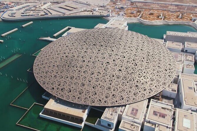 Private Abu Dhabi City Tour with Emirates Palace, Grand Mosque - Louvre Abu Dhabi photo stop and optional Ferrari World