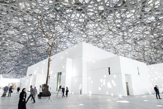 Private Abu Dhabi City Tour with Louvre Museum & Sheikh Zayed Grand Mosque - Louvre Abu Dhabi: 90 minutes to see the museum’s core