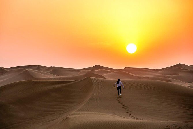 Private Abu Dhabi Desert Safari From Dubai with Hot BBQ Dinner - Falcon Photo Shoot, Henna, and Arabic Costume Photos: Fun, Fast, and Optional-Feeling