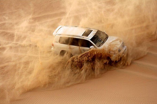 Private Abu Dhabi Evening Desert Safari (Exclusive) - Private 4x4 Pickup Makes the Night Feel Effortless