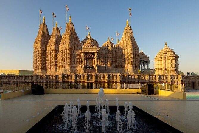 Private Abu Dhabi Full Day Sightseeing Mosque & BAPS from Dubai - A smooth Abu Dhabi day starts with private transport