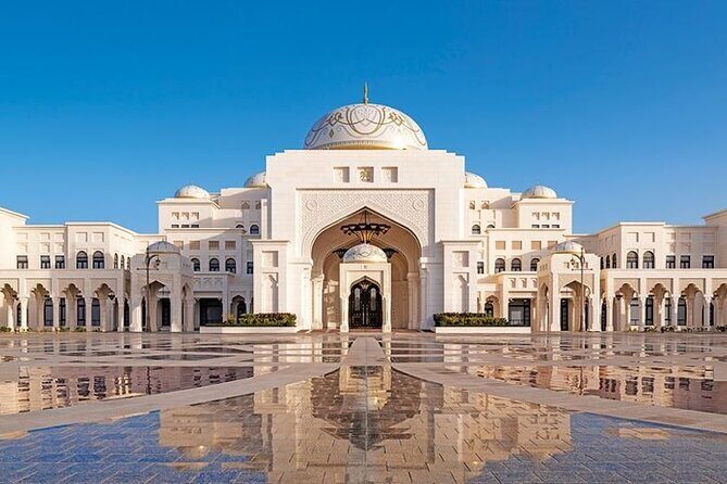 Private Abu Dhabi sightseeing Tour by luxury minivan 6X person - Stop 3: Qasr Al Watan and the cultural-knowledge vibe