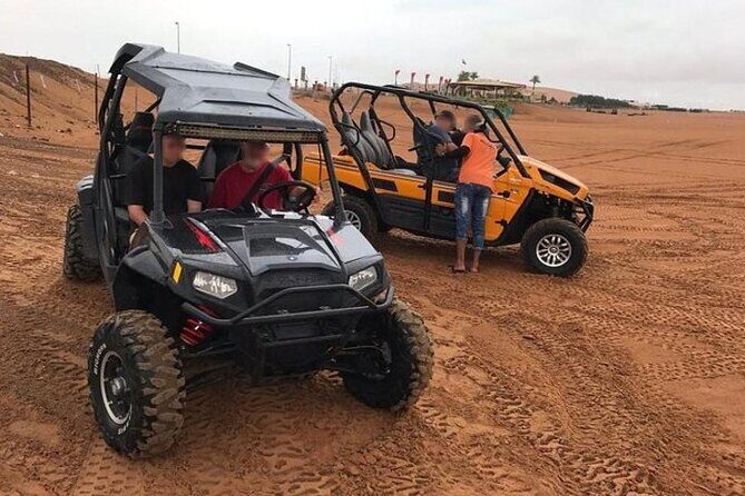 Private Can-am Maverick X3 Turbo Driving in Dubai - Hotel pickup in a 4x4 Land Cruiser: the part you’ll thank yourself for
