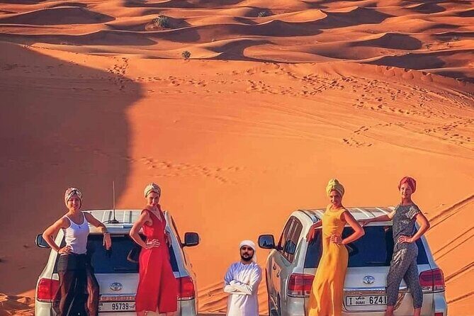 Private Desert Excursion with camel ride Sandboard & BBQ Dinner - Getting picked up in a/c comfort, then heading straight for the dunes