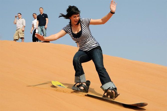 Private Desert Safari Red Dunes with BBQ,Camel Ride,Sand Boarding,Live Shows - Camel Ride, Sandboarding, and Henna: Doing It, Not Just Watching