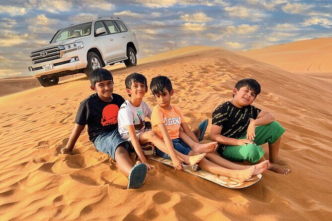 Private Desert Safari with Dune Bashing and Sandboarding - Why a morning private desert safari feels different in Dubai