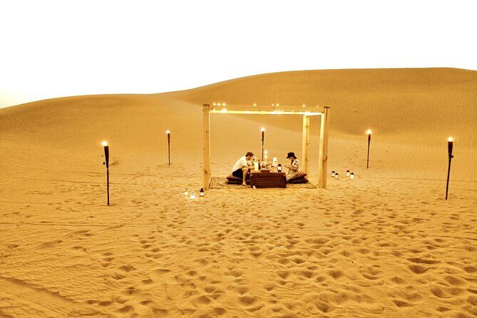 Private Dinner in middle of desert with sunset quad bike tour - Private BBQ dinner in the desert: why this part feels worth it