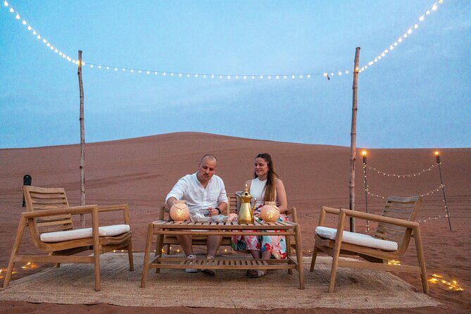 Private Dinner in the dunes in the Mleiha National Park - Sandboarding and camel ride: the fun part (with safety in mind)