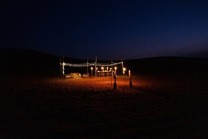 Private Dinner in the dunes in the Mleiha National Park - Price and value check: what $209 buys you in a private dune setup