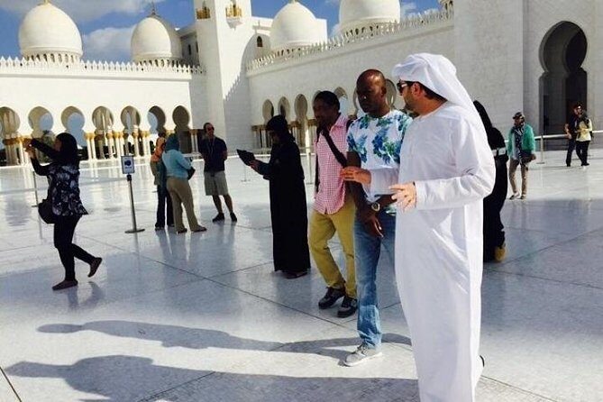 Private Dubai and Abu Dhabi City Tour - 2 Days Combo Tour - Jumeirah Beach Sunset Time and Dubai Mall Light Moments