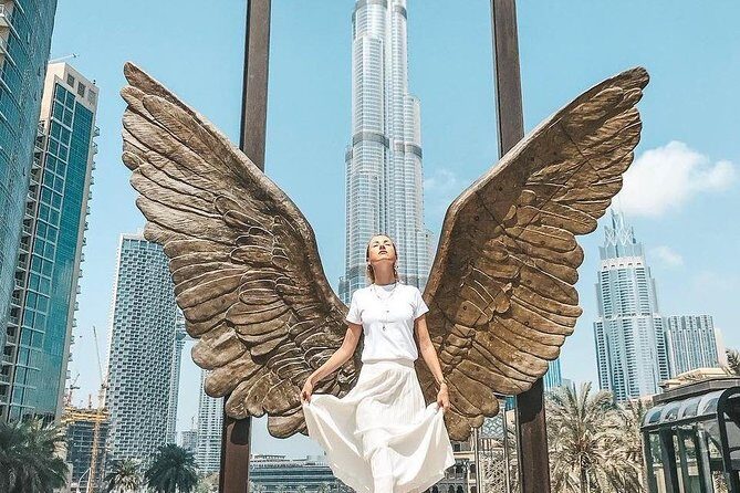 PRIVATE Dubai City Tour up to 6 person (Museum | Souk | Atlantis | Beach & more) - Jumeirah Beach and Burj Al-Arab photos: classic postcard angle, low stress