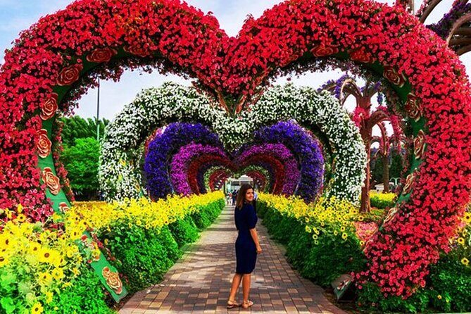 Private Dubai City Tour with Miracle Garden Ticket - Palm Jumeirah and Atlantis: The Man-Made Dubai Photo Moment