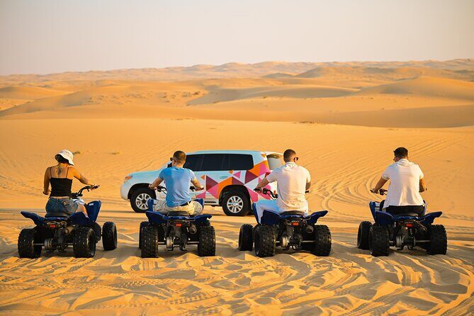 Private Dune Bashing in Abu Dhabi - Morning Desert Safari - Private dune bashing in 4x4 Land Cruisers with roll bars