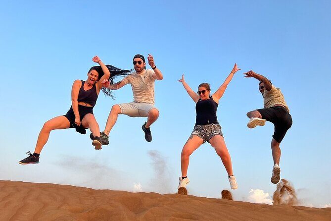 Private Evening Desert Safari with BBQ Dinner, Camel Ride And Sand Boarding - Camel farms, Red Dunes, and how the guide keeps it personal