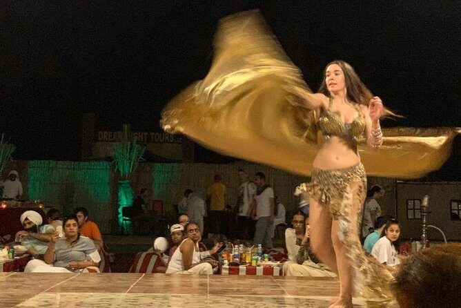 Private Evening Desert Safari with BBQ Dinner & Sand Boarding - BBQ dinner under starlight: buffet food, shisha, and the main shows