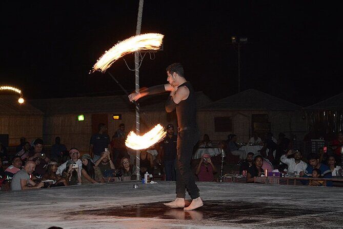Private Evening Desert Safari with Camel Ride, SandBoard & BBQ - Desert Camp Welcome: Henna, Shisha, and Arabic Attire