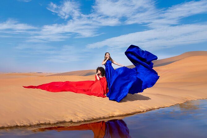 Private Flying Dress Photography in Dubai with Private Transfers - Flying Dress Photos in Dubai: What You’re Really Paying For