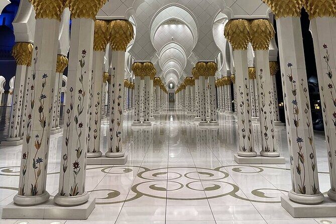 Private Full-Day Abu Dhabi City Tour with a Local! - Emirates Palace and the Etihad Towers view: luxury you can actually frame