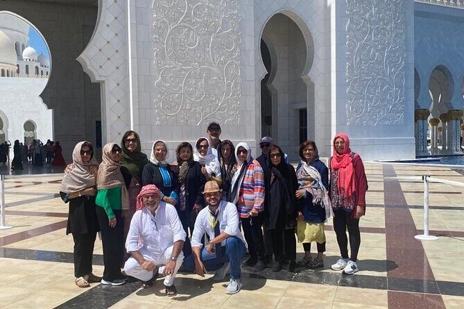 Private Full Day Guided Tour in Abu Dhabi - Passing by three houses of worship: don’t expect a stop, expect perspective