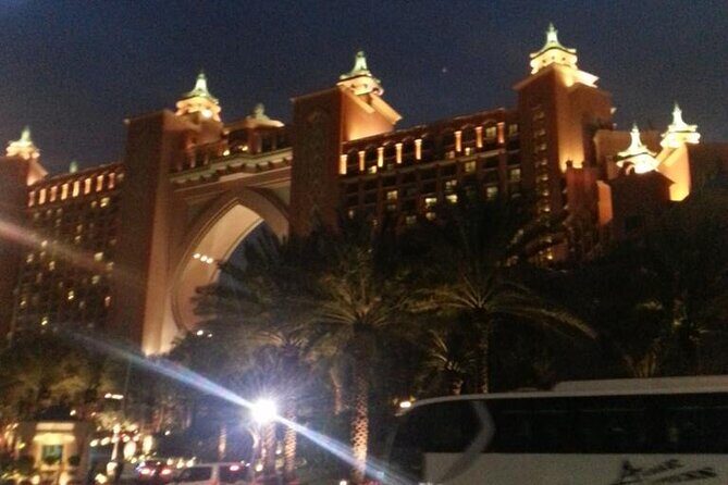 Private Half Day City Tour in Dubai - Jumeirah Beach Hotel area: shoreline views with a luxury feel