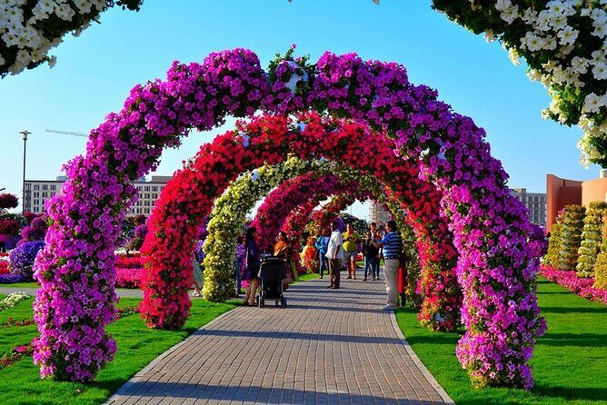 Private Half-Day Tour in Dubai Miracle Garden and Global Village - Transfers that keep the day from feeling chopped up