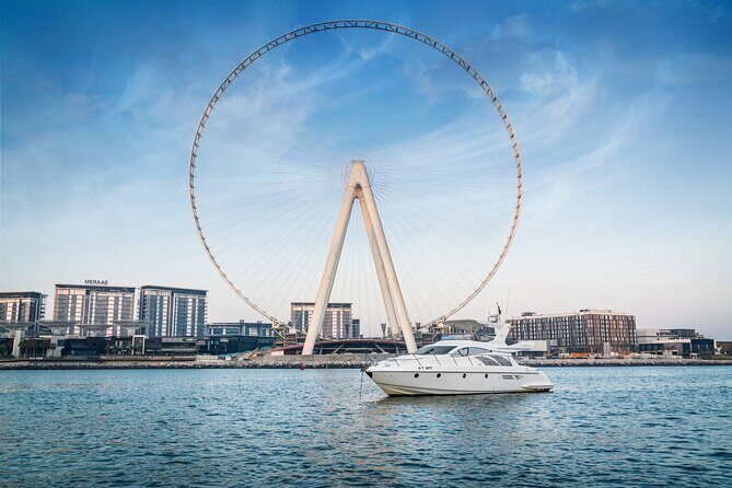 Private Luxury Yacht Cruise for up to 20 people - Burj Al Arab Anchoring Stop: Sailboat-Shaped Hotel for 30 Minutes