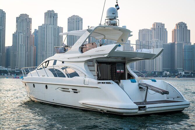 Private Luxury Yacht Cruise for up to 20 people - On-Board Comfort: Restroom, Cooler with Ice, and Bluetooth Music