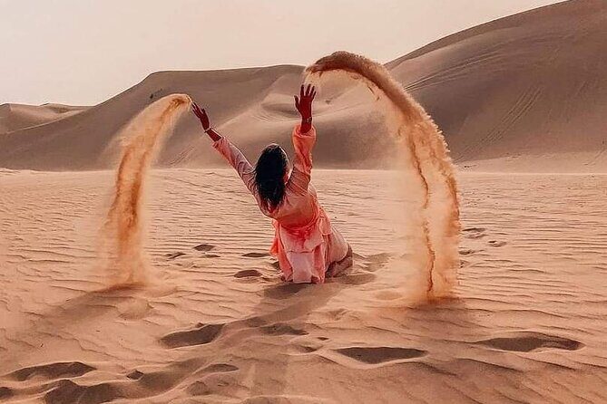 Private Morning Desert Safari: Camel Ride, Sandboarding Adventure - Lahbab dune bash in a 4x4: the adrenaline part