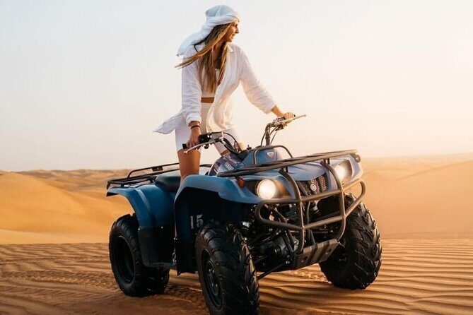 Private Morning Desert Safari Dune Bashing and Short Camel Ride - Refreshments and the Calm After the Adrenaline