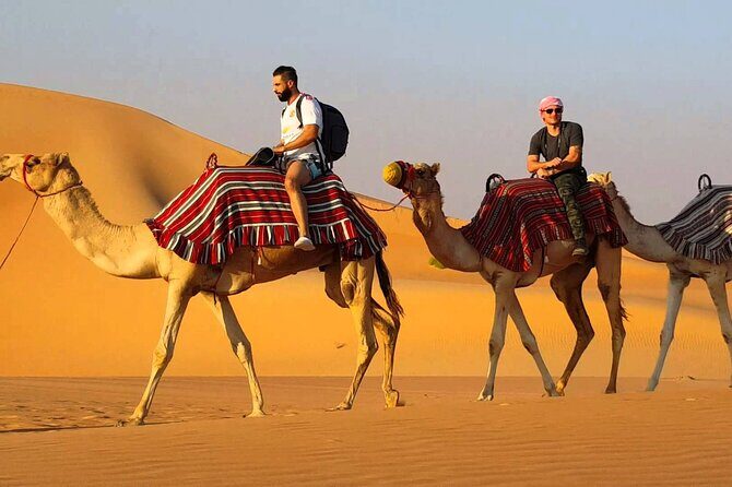 Private Morning Desert Safari With Camel Ride & Sand Boarding - Private Pickup to Al Badayer: Less Time Planning, More Time Riding