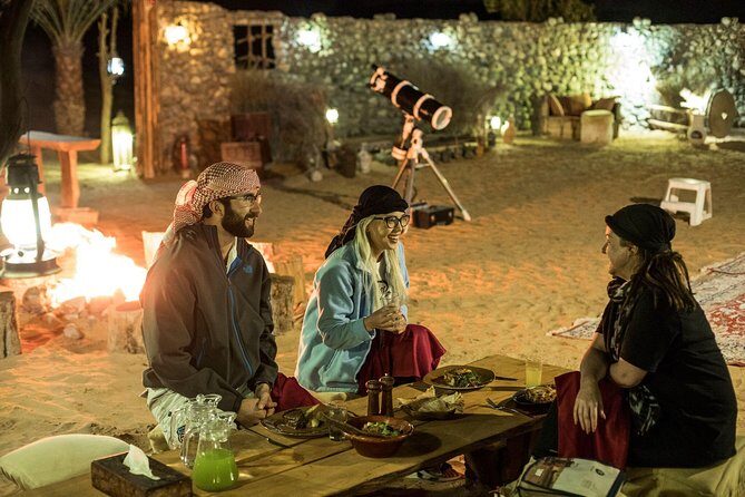 Private Night Vintage Land Rover Desert Safari & Stargazing - Stop by stop: how the evening flows